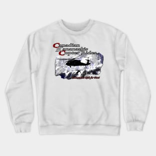 Canadian Copter Rides Crewneck Sweatshirt